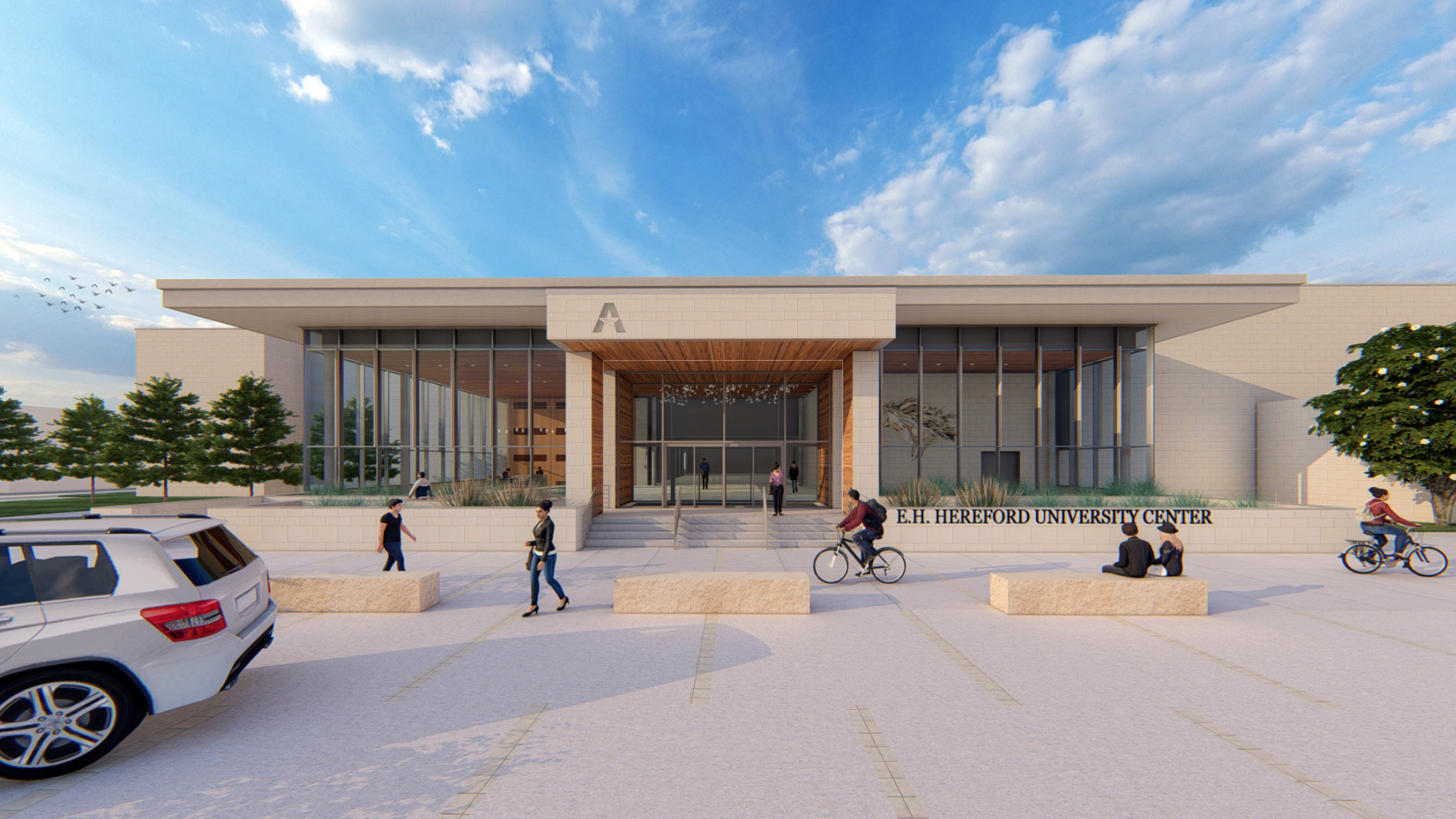 Pedestrian mall, grand entrance updates expected for the University Center